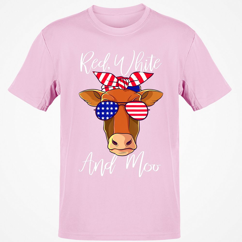 Classic Unisex T-Shirt - 9ANQU26J - Light Pink - 5