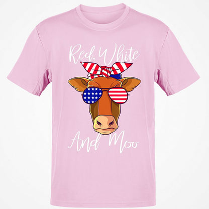 Classic Unisex T-Shirt - 9ANQU26J - Light Pink - 5
