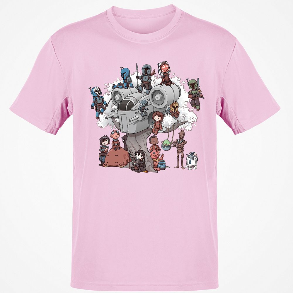 Classic Unisex T-Shirt - VHWXVRBK - Light Pink - 5