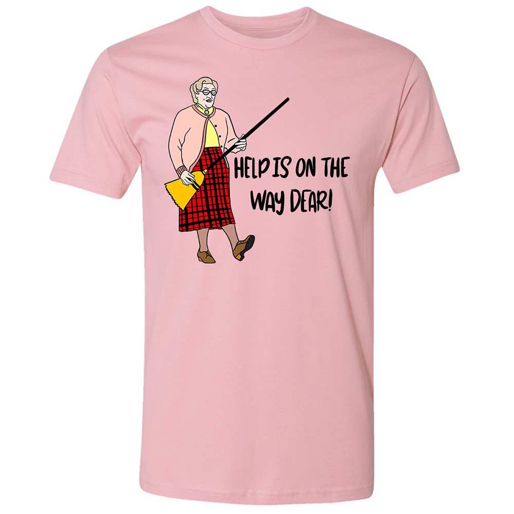Help is on the way dear - Light Pink - 5