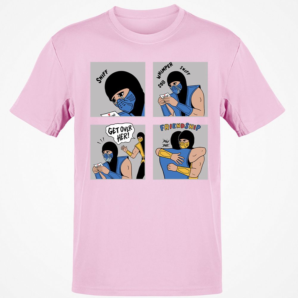 Classic Unisex T-Shirt - QX354A1R - Light Pink - 5