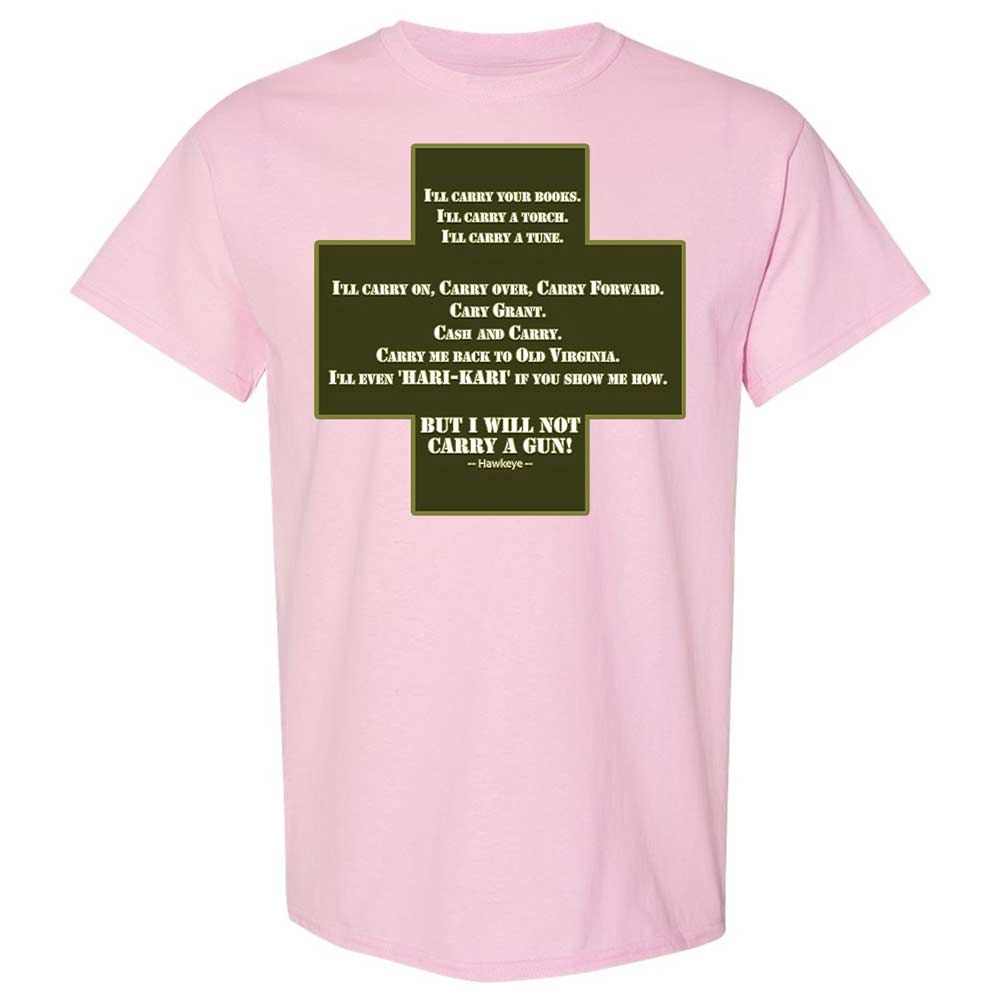 I Will Not Carry a Gun - Light Pink - 5