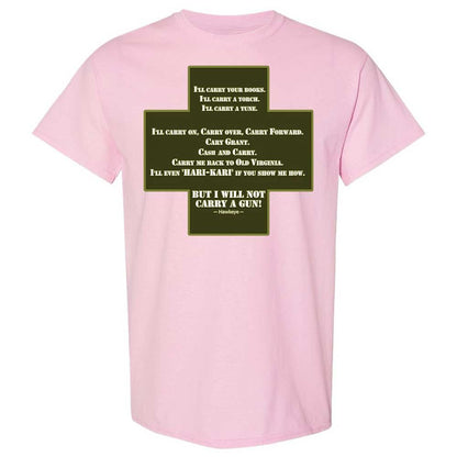 I Will Not Carry a Gun - Light Pink - 5