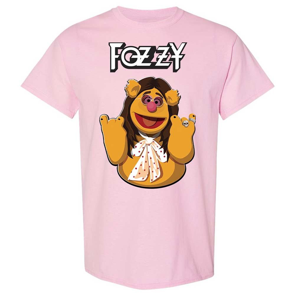 Fozzie Muppet as Rockstar - Light Pink - 5