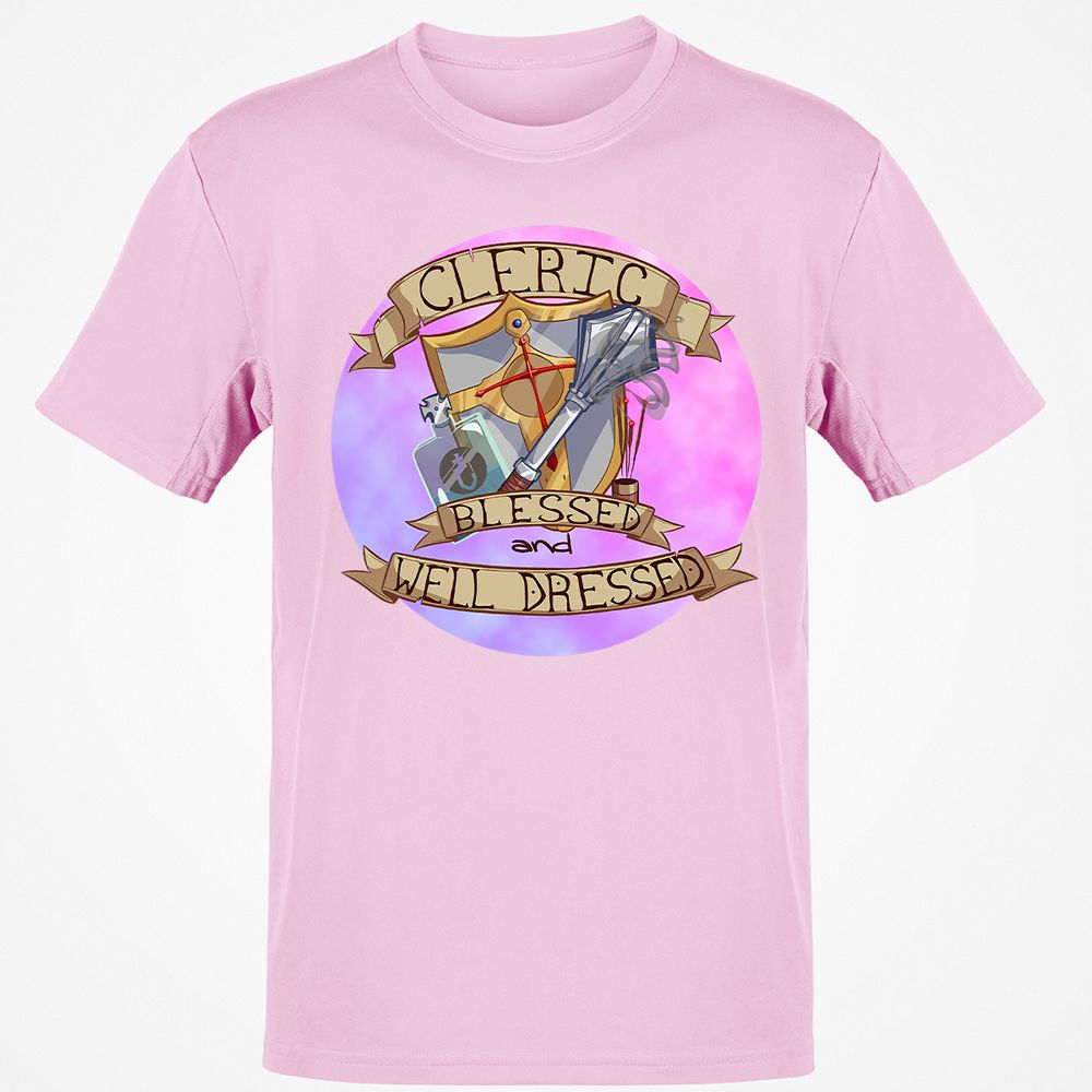 Classic Unisex T-Shirt - UMQFUKD7 - Light Pink - 5