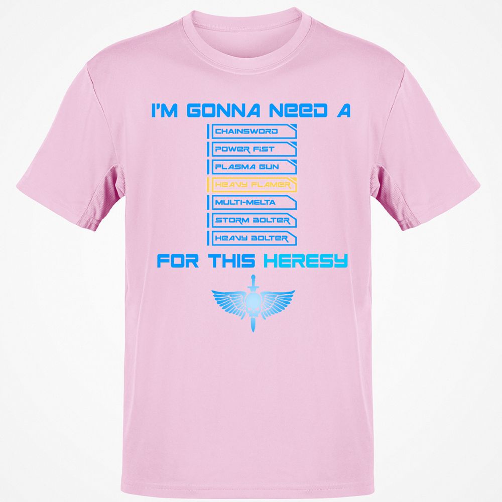 Classic Unisex T-Shirt - VVBBD5ZY - Light Pink - 5