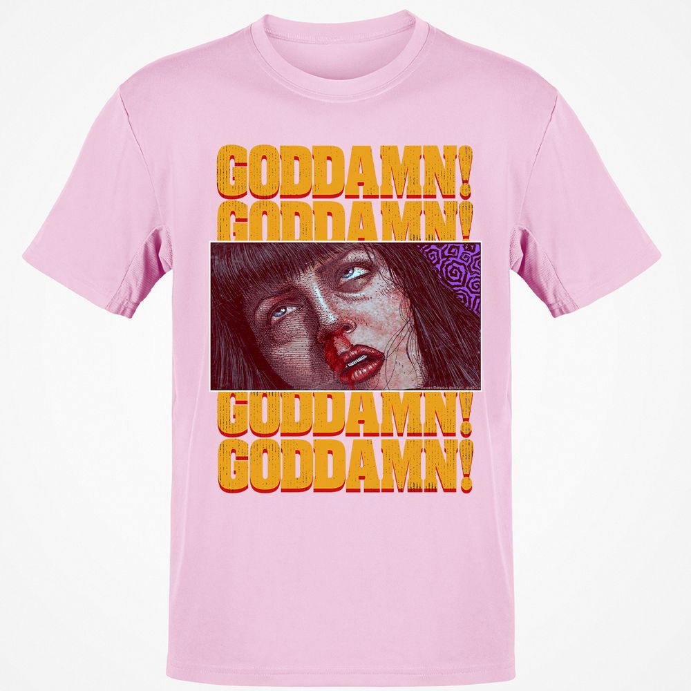 Classic Unisex T-Shirt - 88TE46VF - Light Pink - 5
