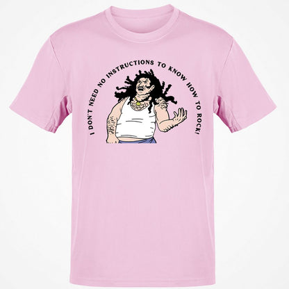 Classic Unisex T-Shirt - 7AB8S4Z3 - Light Pink - 5