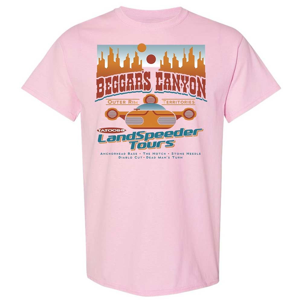 Classic Unisex T-Shirt - 8H4FM6Z3 - Light Pink - 5
