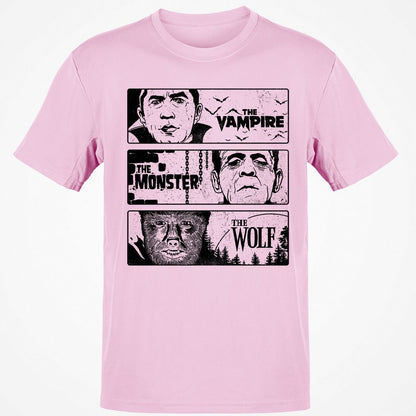 Classic Unisex T-Shirt - B7BT5CT4 - Light Pink - 5