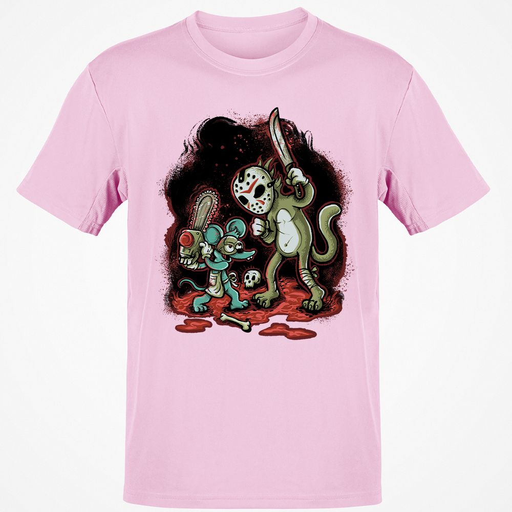 Classic Unisex T-Shirt - Q3L86EJ7 - Light Pink - 5