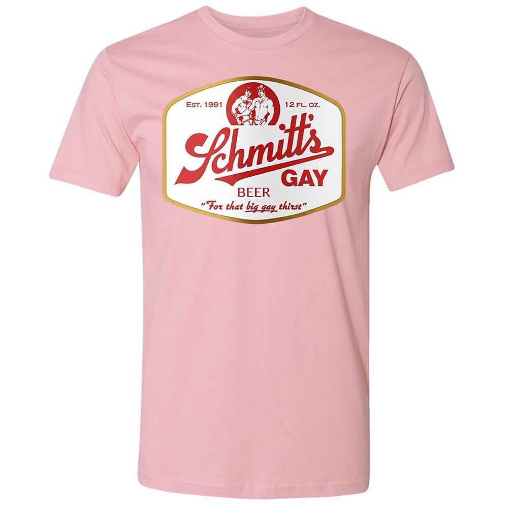 Schmitt's Gay Beer - Light Pink - 5