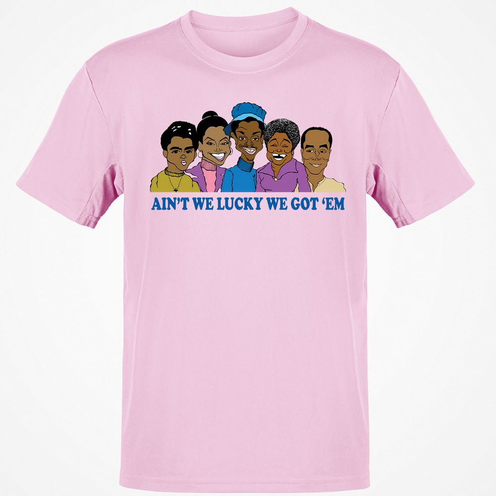 Classic Unisex T-Shirt - 6RQPKANH - Light Pink - 5