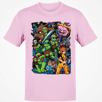 Classic Unisex T-Shirt - HUMQPNWC - Light Pink - 5