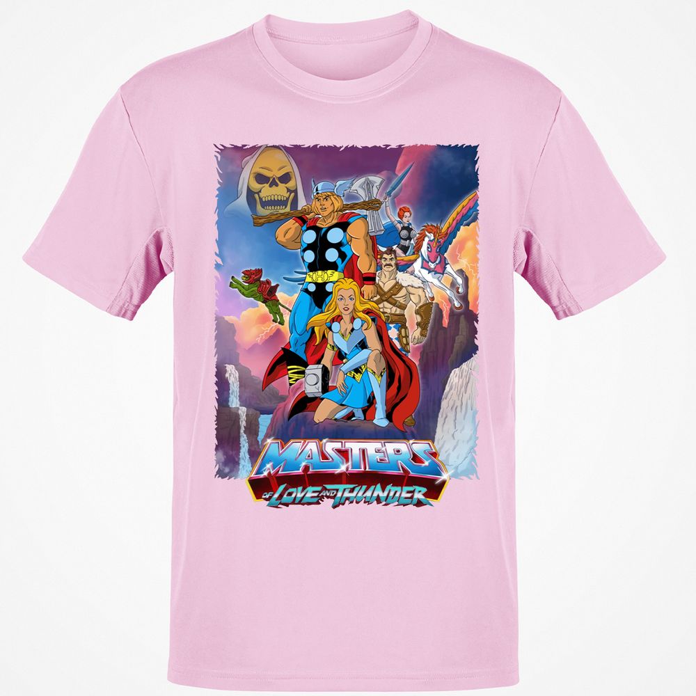 Classic Unisex T-Shirt - KMT9YAGQ - Light Pink - 5