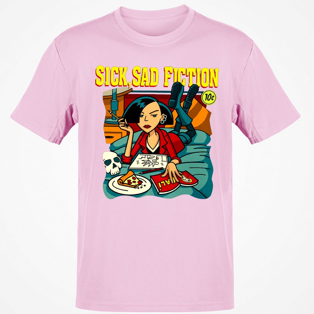 Classic Unisex T-Shirt - 9879KHFF - Light Pink - 5