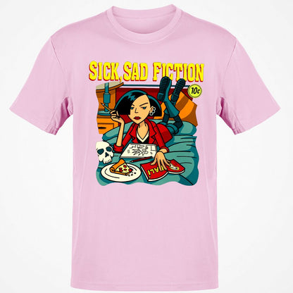 Classic Unisex T-Shirt - 9879KHFF - Light Pink - 5