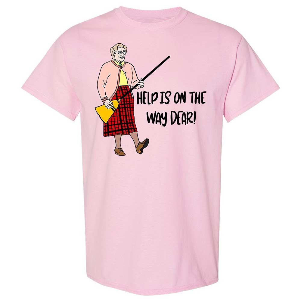 Help is on the way dear - Light Pink - 5