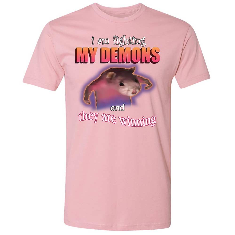 I'm fighting my demons - Light Pink - 5