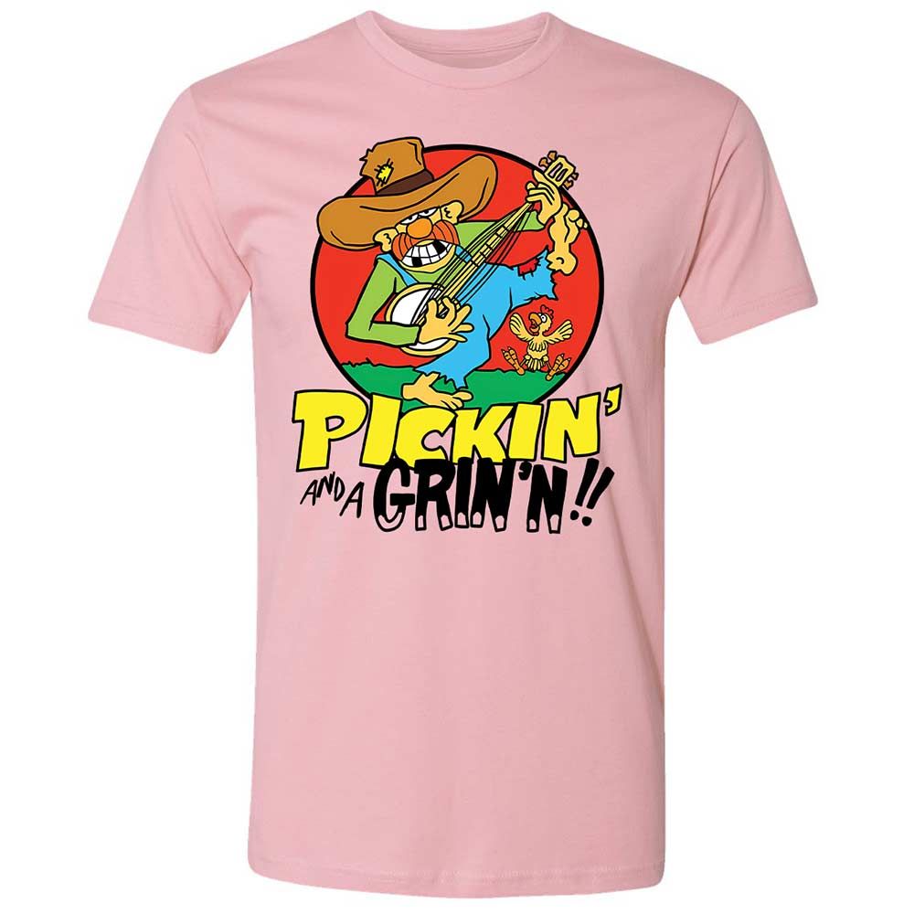 Pickin' and a Grinnin - Light Pink - 5