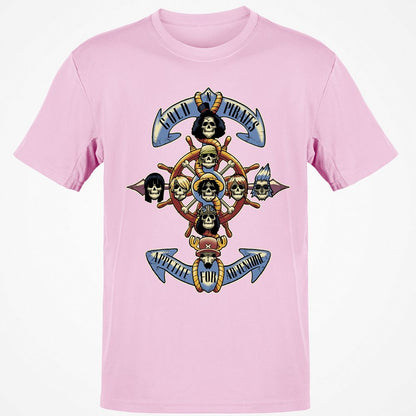 Classic Unisex T-Shirt - Y4Q974HJ - Light Pink - 5