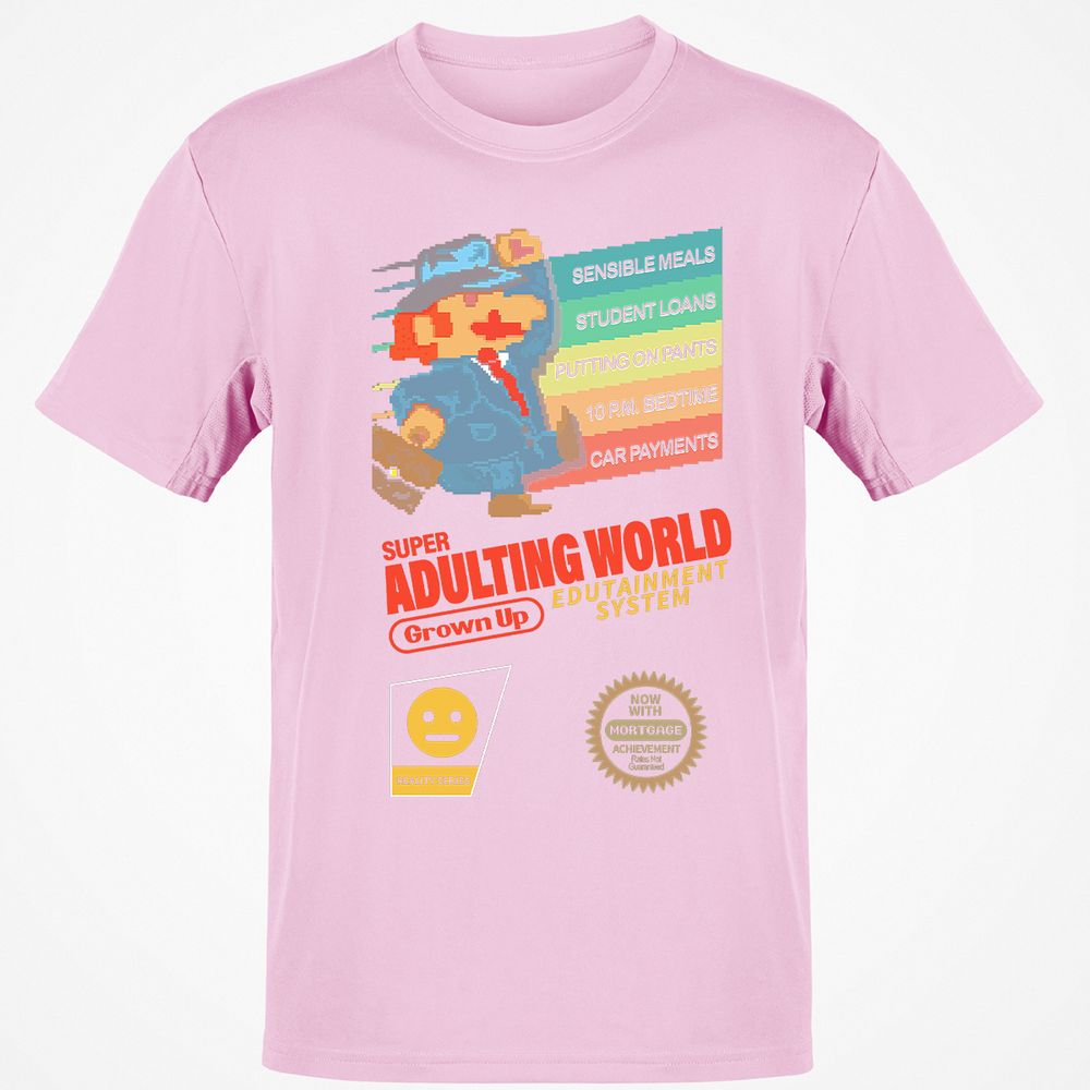 Classic Unisex T-Shirt - ZSSUBUB9 - Light Pink - 5