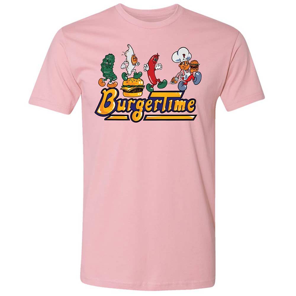 BurgerTime - Light Pink - 5