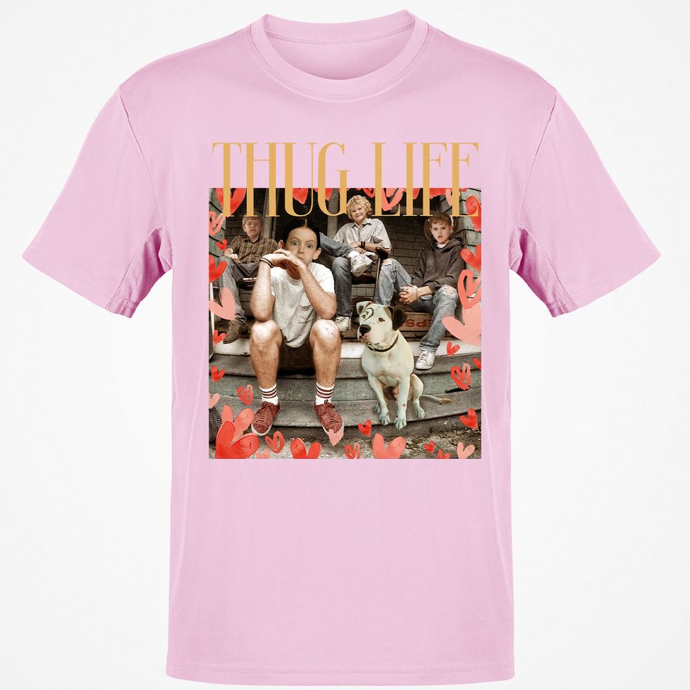 Classic Unisex T-Shirt - C3ECQ49F - Light Pink - 5
