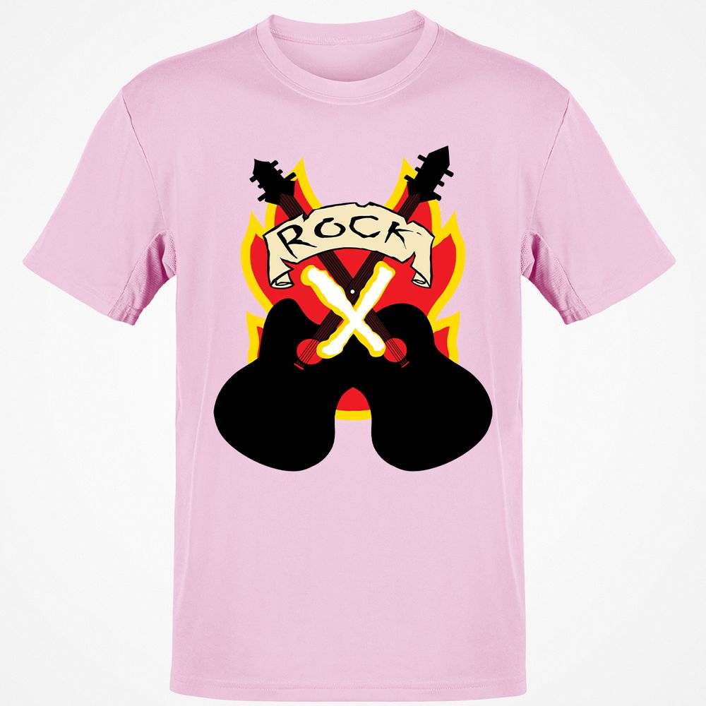 Classic Unisex T-Shirt - BTYH8Q1J - Light Pink - 5