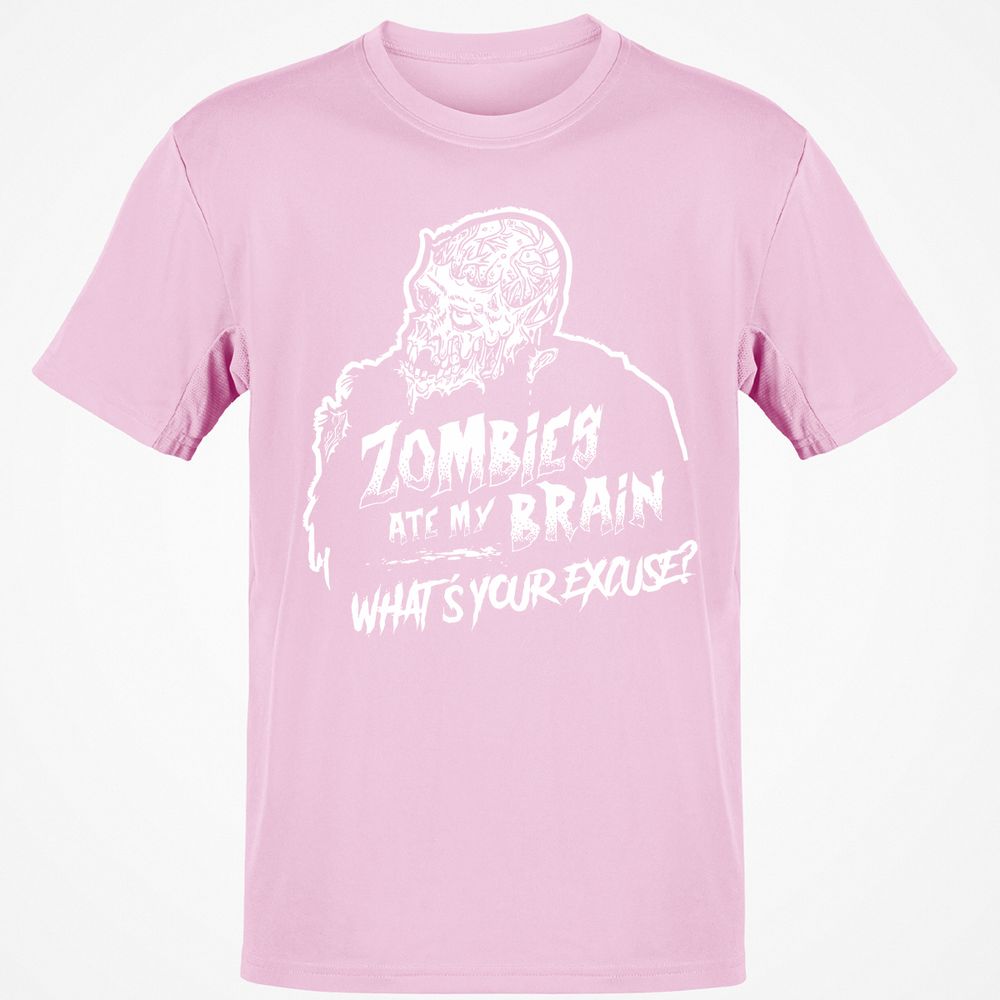 Zombies Ate My Brain - Light Pink - 5