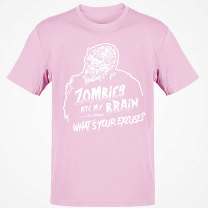 Zombies Ate My Brain - Light Pink - 5