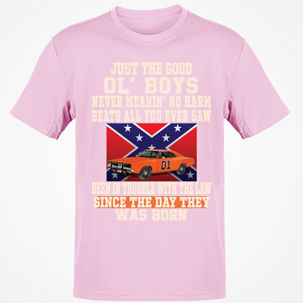 Classic Unisex T-Shirt - Z4KZF5YM - Light Pink - 5