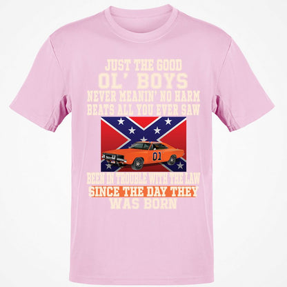 Classic Unisex T-Shirt - Z4KZF5YM - Light Pink - 5