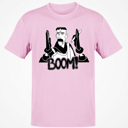 Classic Unisex T-Shirt - XRXQZEJV - Light Pink - 5