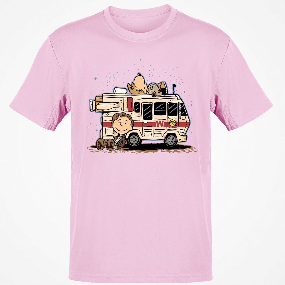 Classic Unisex T-Shirt - CLMGHM8U - Light Pink - 5