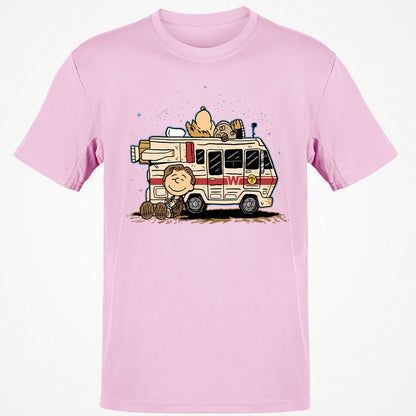 Classic Unisex T-Shirt - CLMGHM8U - Light Pink - 5
