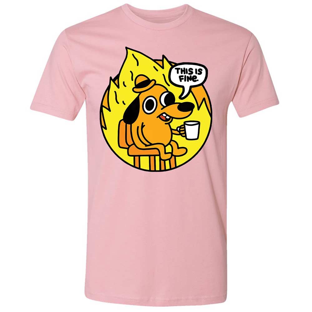 This is Fine - Light Pink - 5