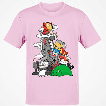 Classic Unisex T-Shirt - 1TWEMTQN - Light Pink - 5