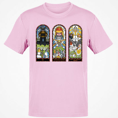 Classic Unisex T-Shirt - XMZ8YV4R - Light Pink - 5