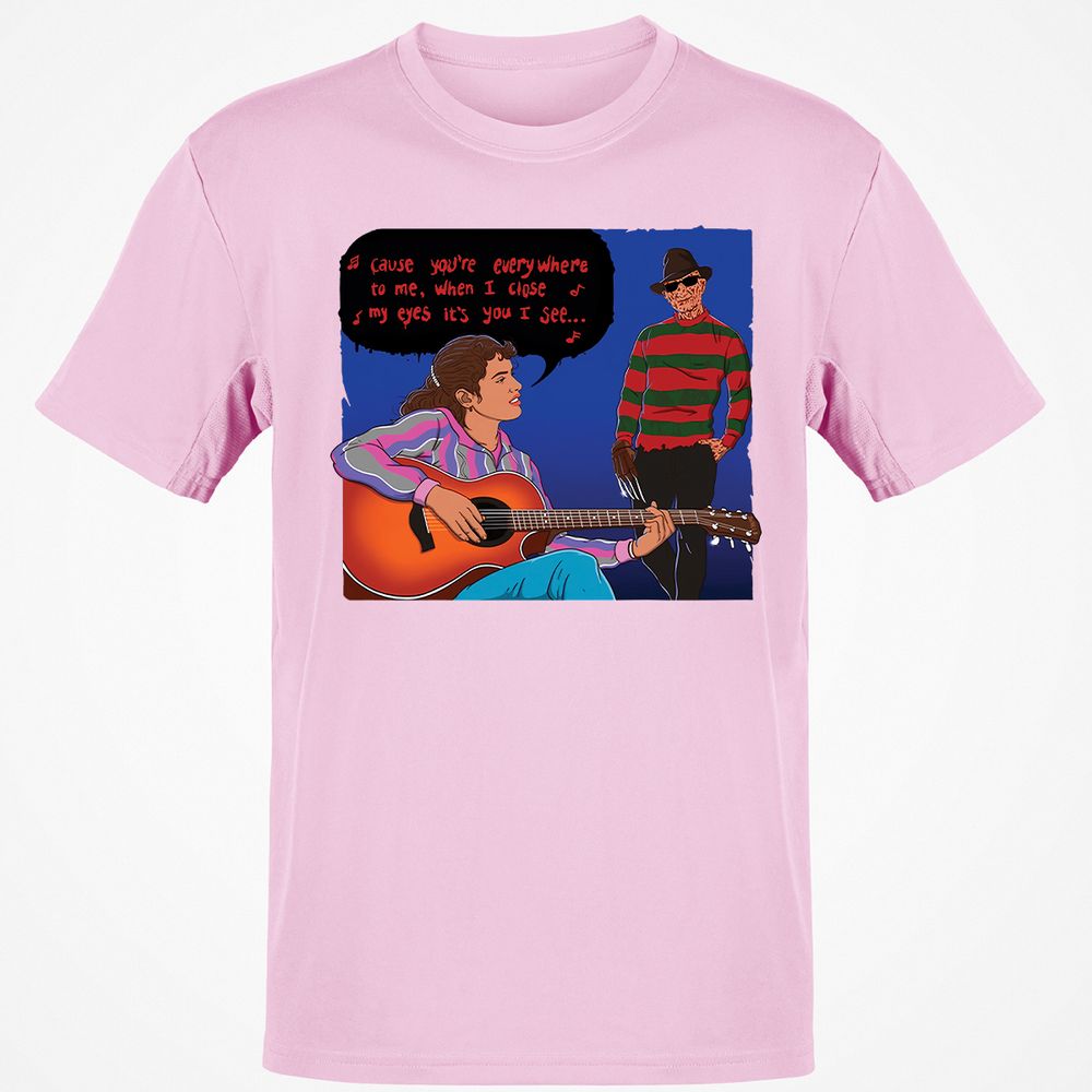 Classic Unisex T-Shirt - E5JCCXHB - Light Pink - 5