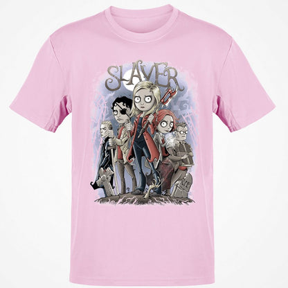 Classic Unisex T-Shirt - PJR4CUEC - Light Pink - 5