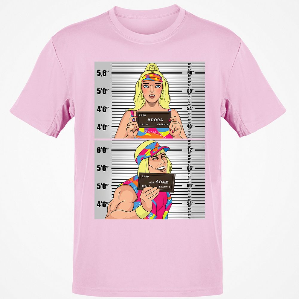 Classic Unisex T-Shirt - Y9FVXNWZ - Light Pink - 5