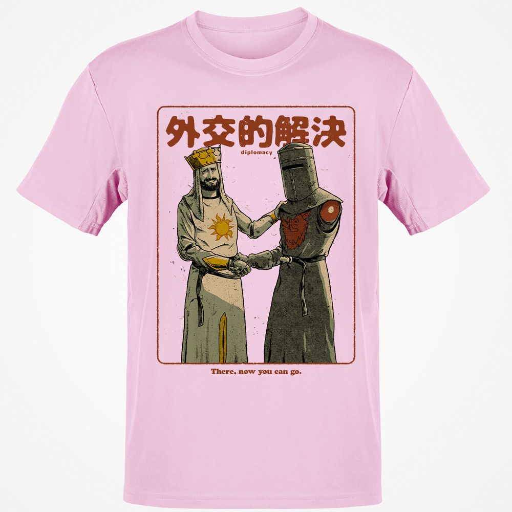 Classic Unisex T-Shirt - U5AAF6JG - Light Pink - 5