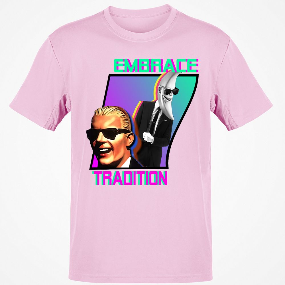 Classic Unisex T-Shirt - MTHSYRHG - Light Pink - 5