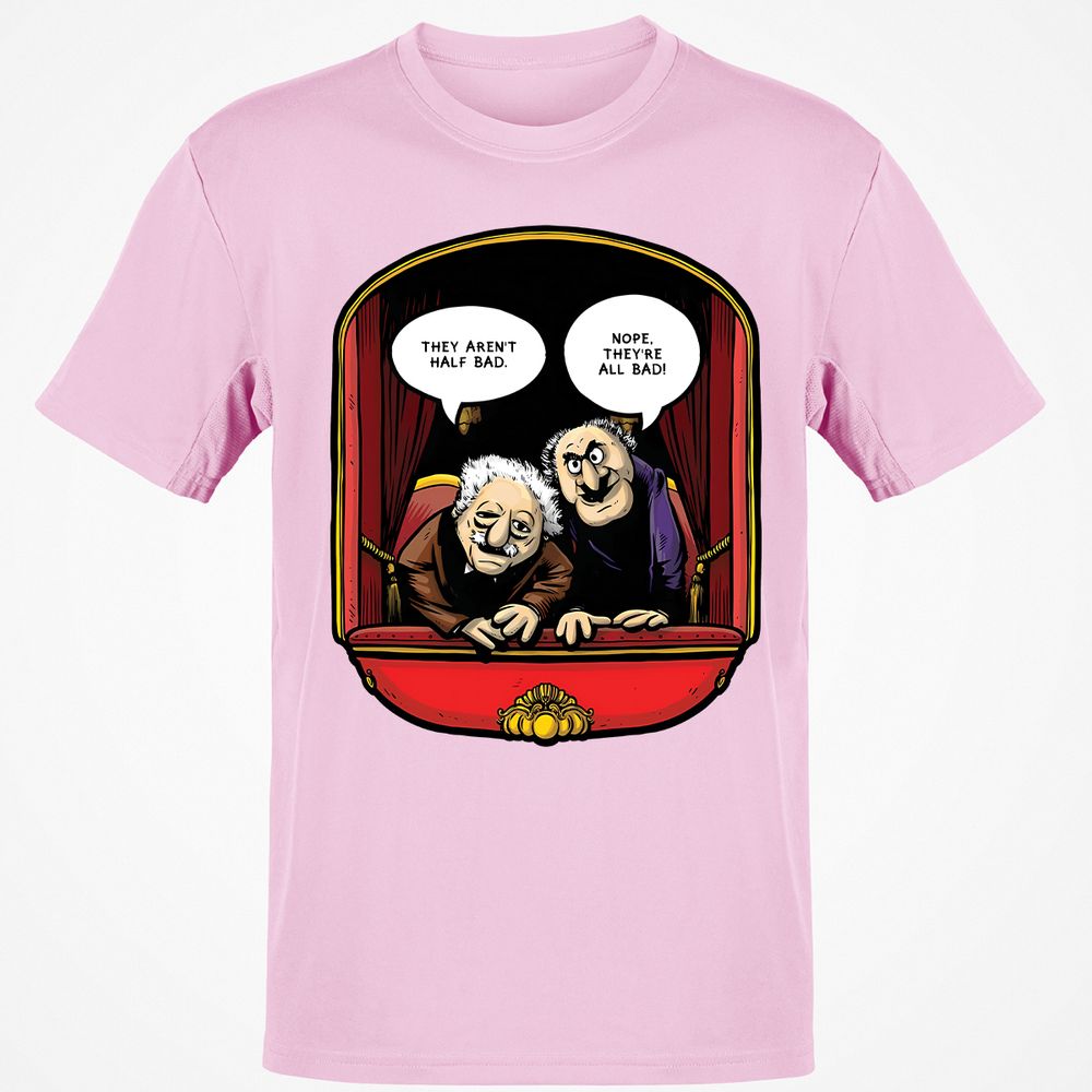 Statler and Waldorf (All Bad) - Light Pink - 5