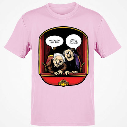 Statler and Waldorf (All Bad) - Light Pink - 5