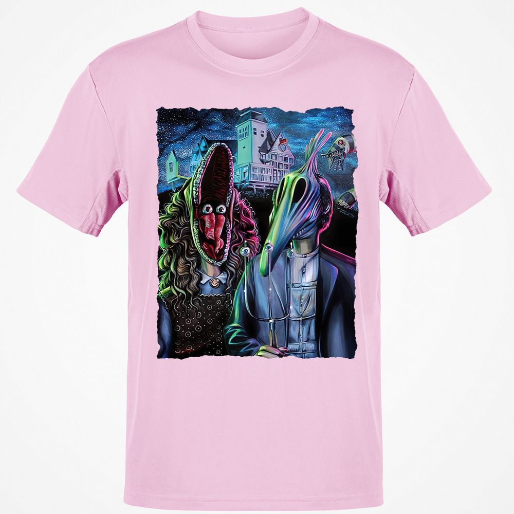 Classic Unisex T-Shirt - LP5EG6YX - Light Pink - 5