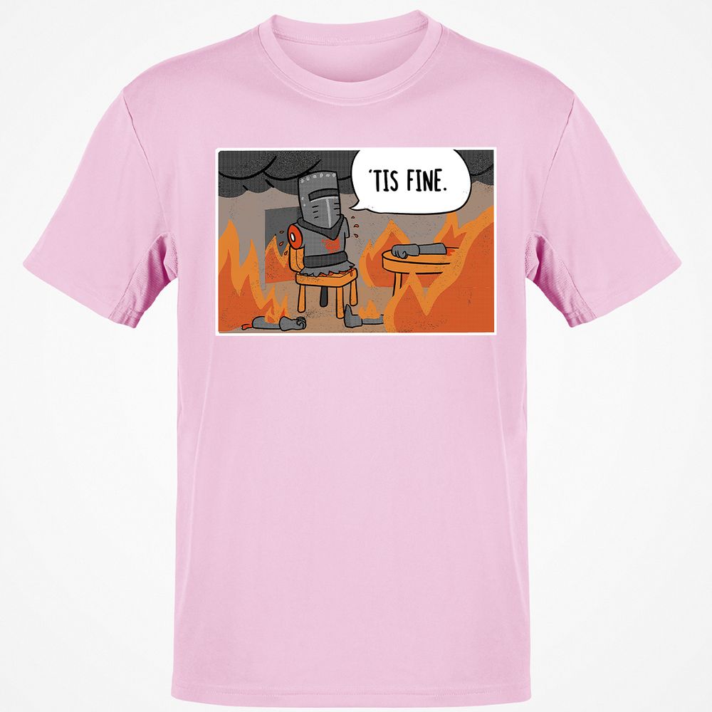 Classic Unisex T-Shirt - YGNDQZ6D - Light Pink - 5