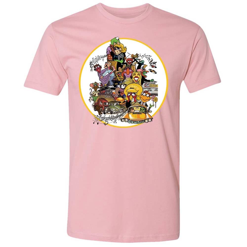 Muppet Graffiti - Light Pink - 5