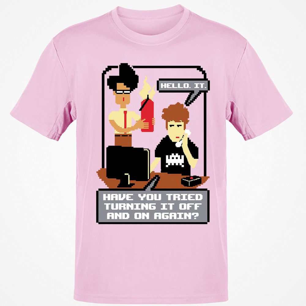Classic Unisex T-Shirt - F1Q3W6CG - Light Pink - 5